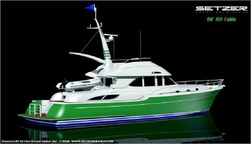 66' Aft Cabin View 2