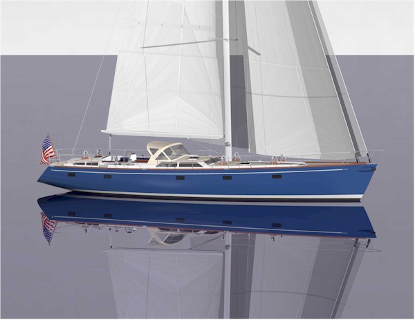 Doug Zurn 65 Offshore Sloop View 1