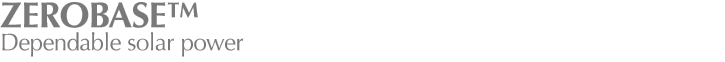 ZeroBase Dependable Solar Power