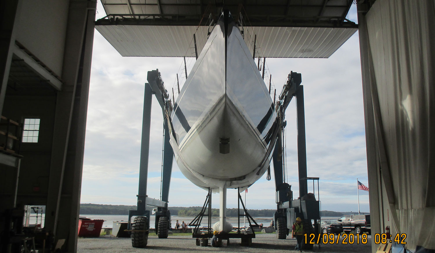 2006 Nautor Swan 100, refit at Lyman-Morse Boatbuilding Co.