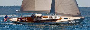 LM 48 sailing yacht designed by Sparkman & Stephens