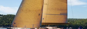 Anna, a new 65' wood composite yacht by Lyman-Morse