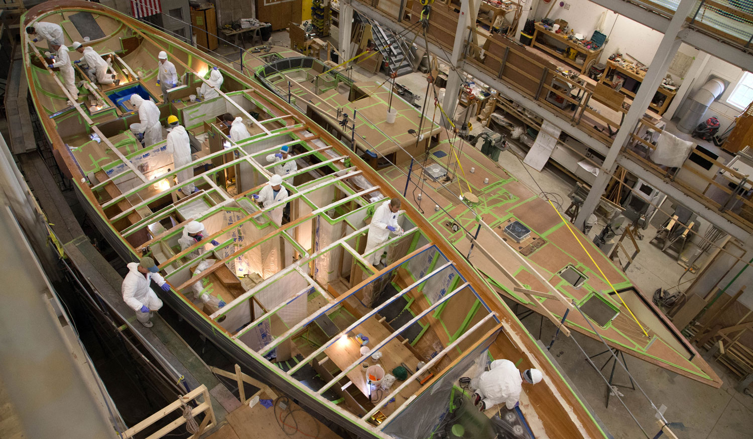 Boatbuilding at Lyman-Morse is a fusion of technology, design, and craftsmanship