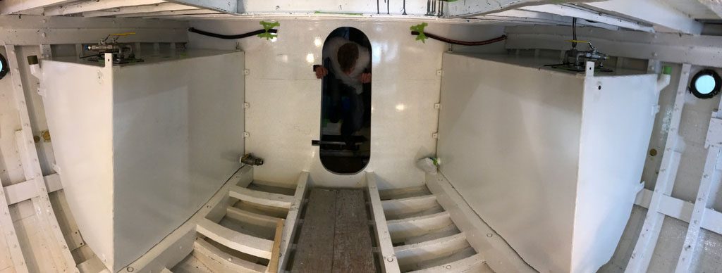 Classic yacht Scout, refit by Lyman-Morse Boatbuilding Co.