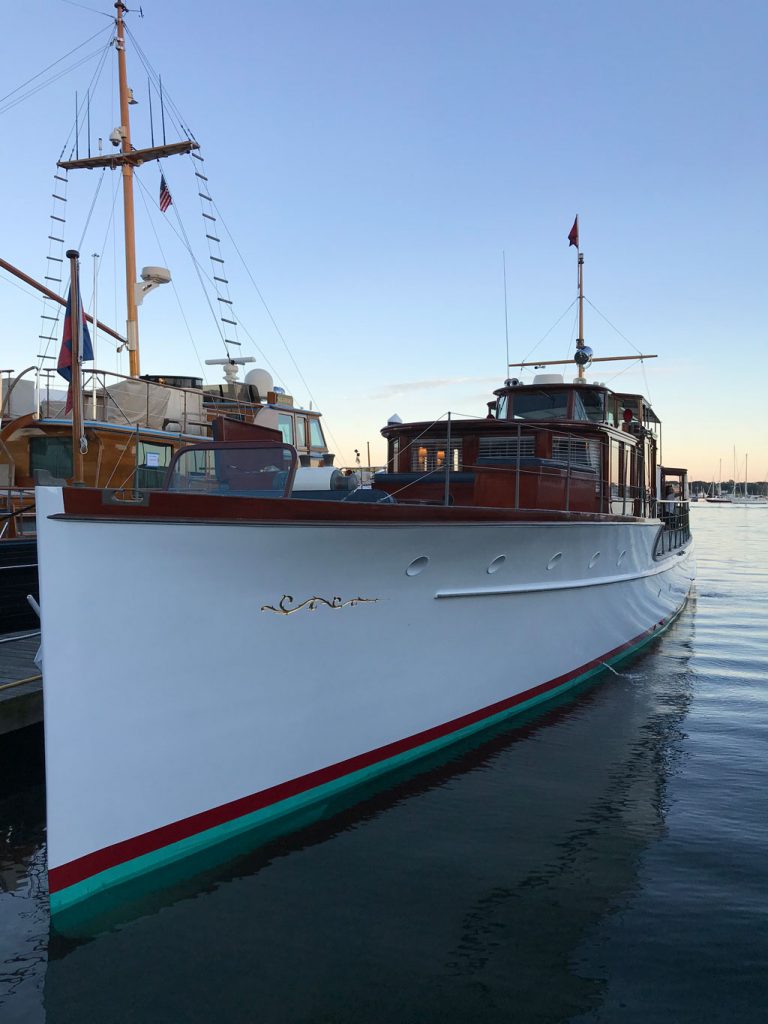 Classic yacht Scout, refit by Lyman-Morse Boatbuilding Co.