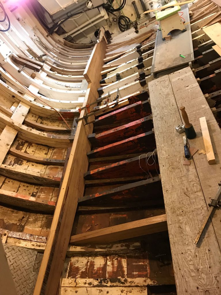 Classic yacht Scout, refit by Lyman-Morse Boatbuilding Co.
