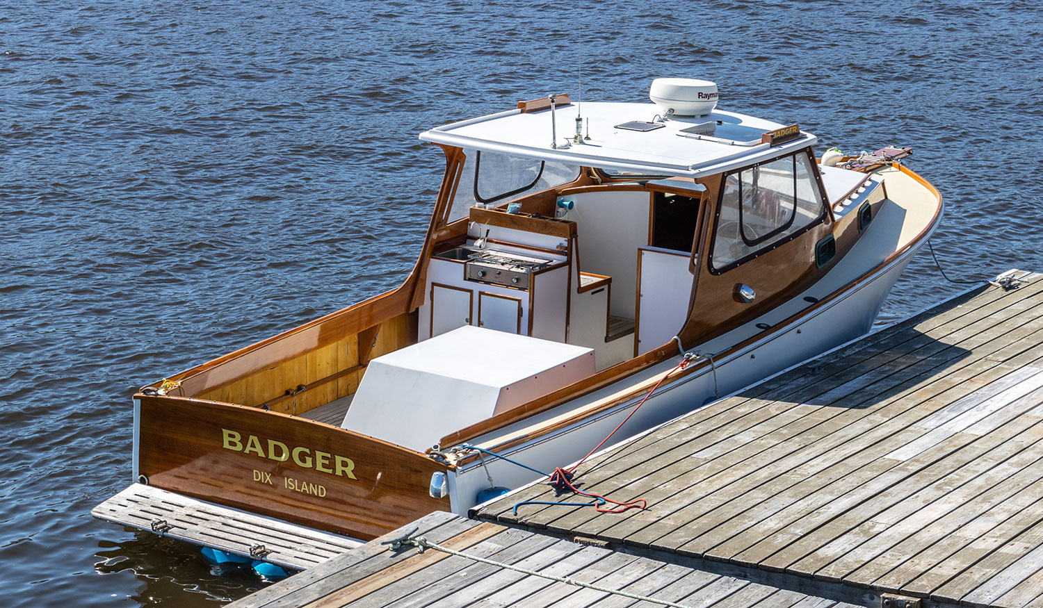 Badger, Monhegan 25 built by Lyman-Morse Boatbuilding