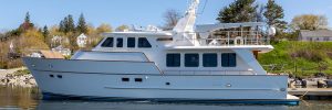 Nighthawk Flybridge Motor Yacht, offered by Lyman-Morse Brokerage