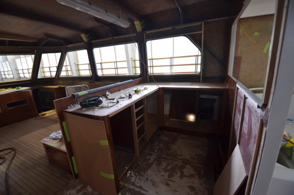 Paragon Rhapsody galley construction