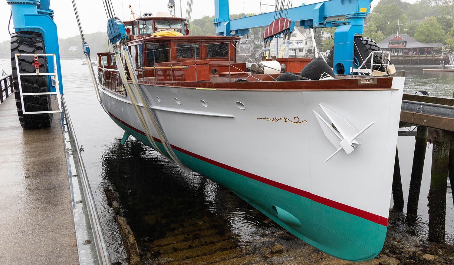 Eldredge-McInnis commuter yacht Scout after refit