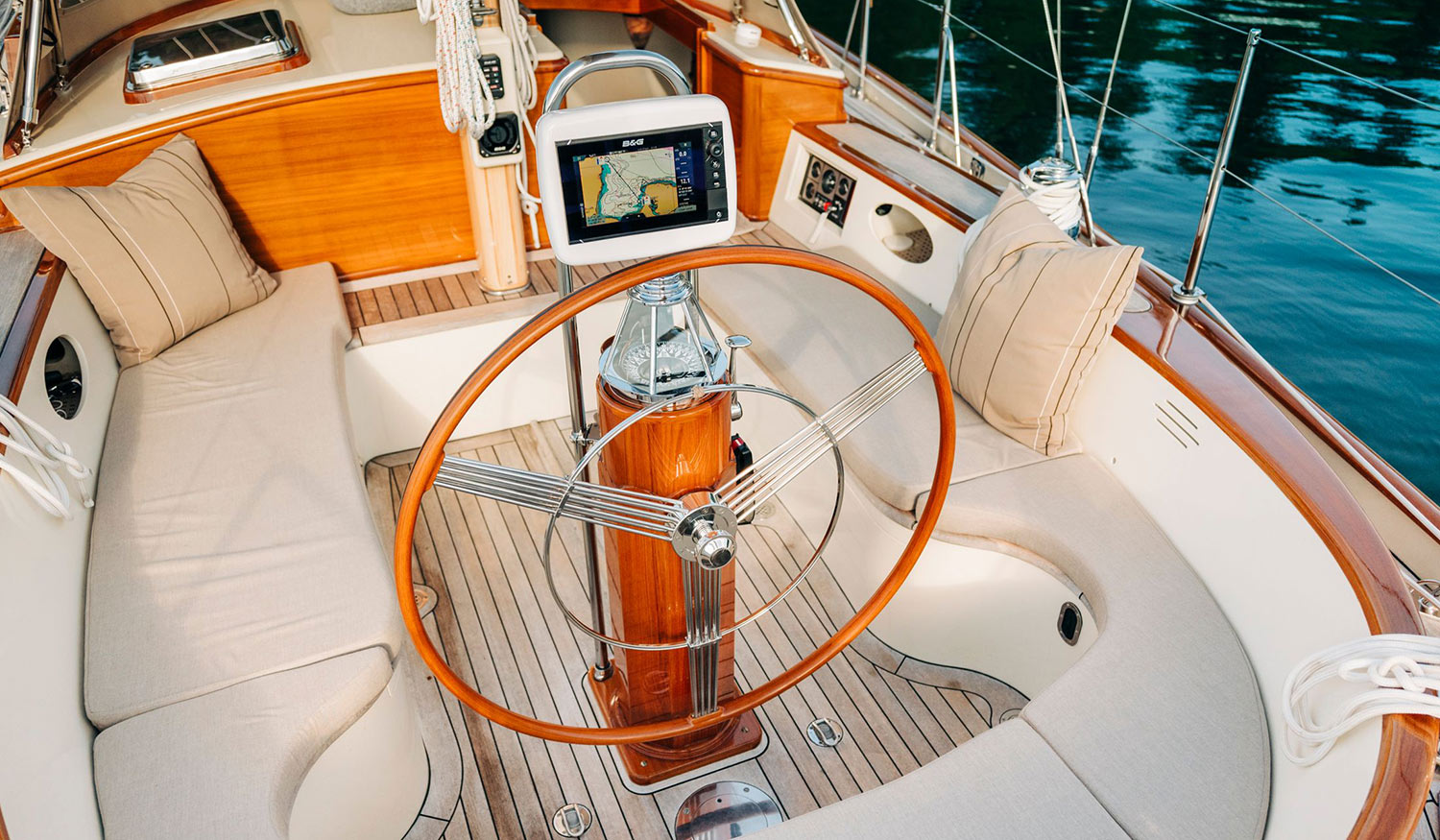 French & Webb-50' Wings cockpit