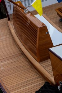 Hood 57 by Lyman-Morse transom