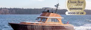 Hood 57 LM, nominated by Classic Boat as best new powered vessel