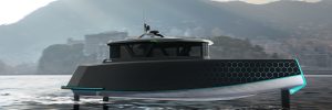 Navier 27 electric hydrofoiling yacht