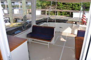 Wesmac 42 Relentless enclosed cockpit