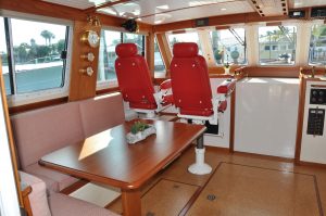 Wesmac 42 Relentless seating