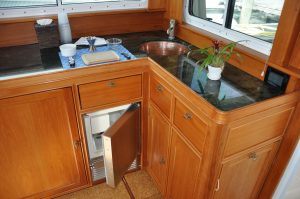 Wesmac 42 Relentless galley