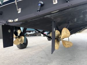 rudders and propellers