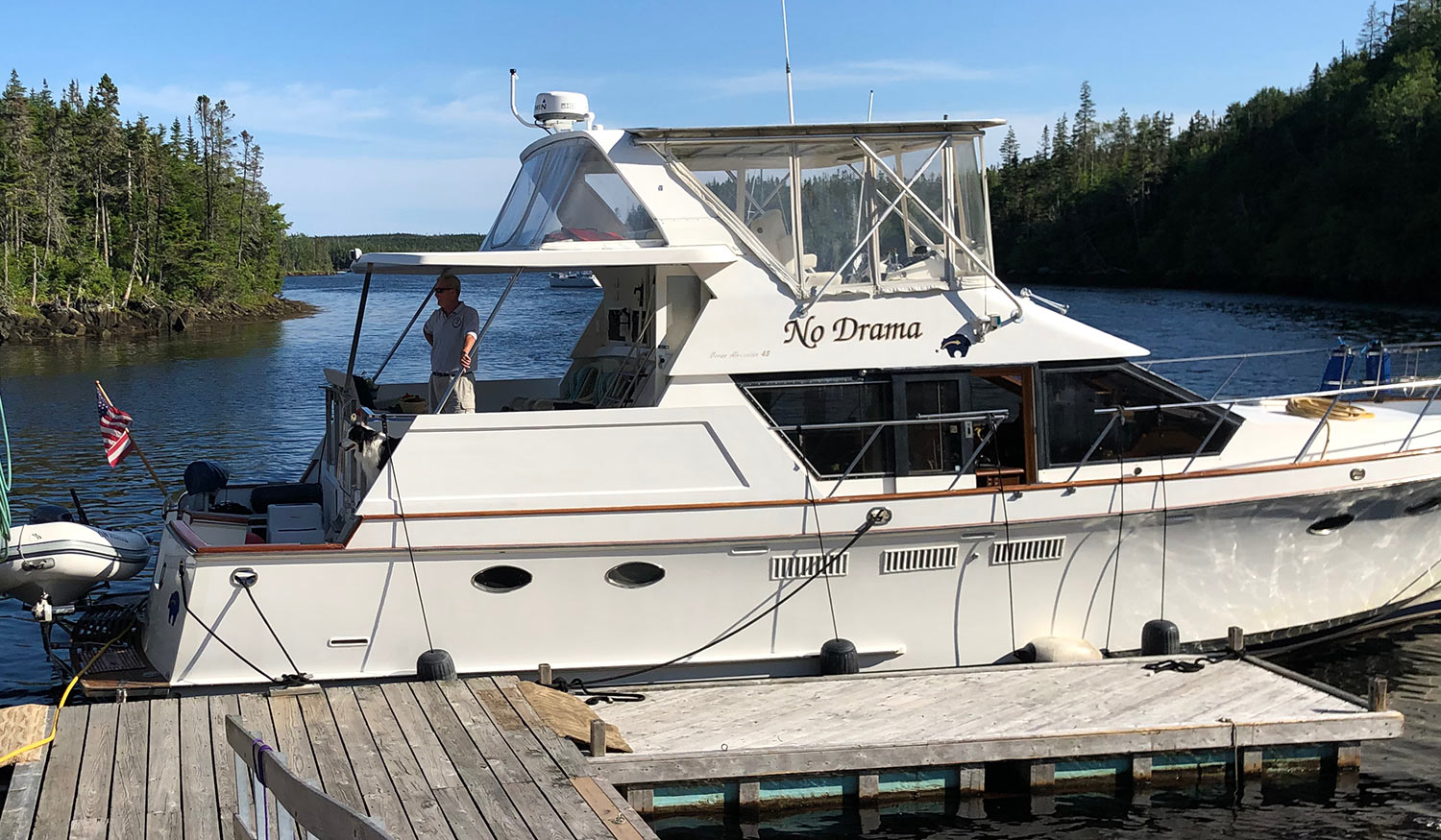 1985 Ocean Alexander Yachtsman NO DRAMA